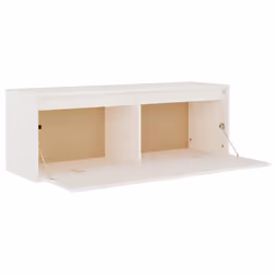 VidaXL 813467 étagères Pin Blanc - Vue supplémentaire 8