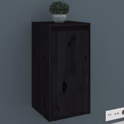 VidaXL 813494 étagères Pin Noir