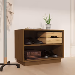 Ce meuble à chaussures en bois constitue une solution de rangement idéale pour votre collection de chaussures préférées. Ce m ...