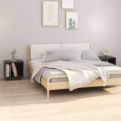 VidaXL 813340 Table de nuit et table de chevet Gris