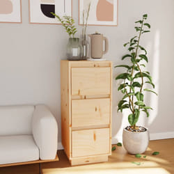 Vidaxl - Buffet 32x34x75 cm Bois massif de pin