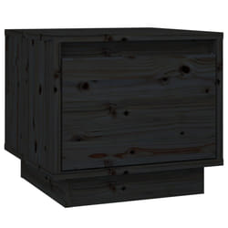 VidaXL 813403 Table de nuit et table de chevet Noir