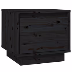 VidaXL 813404, Noir, Bois de pin, 350 mm, 340 mm, 320 mm, 2 pièce(s)