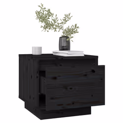 VidaXL 813404 Table de nuit et table de chevet Noir