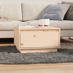 Vidaxl - Table basse 55x56x32 cm Bois massif de pin