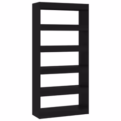 VidaXL 811719, Noir, Bois, Bois, 800 mm, 300 mm, 1660 mm