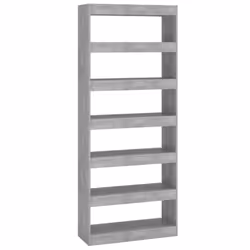 VidaXL 811731, Gris, Bois, Bois, 800 mm, 300 mm, 1980 mm