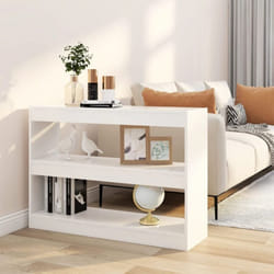 Vidaxl - Bibliothèque/Séparateur de pièce Blanc 100x30x72 cm