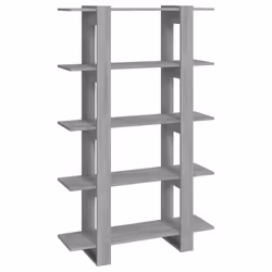 VidaXL 813561, Gris, Chêne, Bois, Bois, 1000 mm, 300 mm, 1600 mm