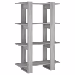 VidaXL 813576, Gris, Chêne, Bois, Bois, 800 mm, 300 mm, 1235 mm