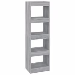 VidaXL 813591, Gris, Chêne, Bois, Bois, 400 mm, 300 mm, 1350 mm