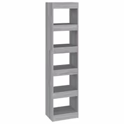 VidaXL 813594, Gris, Chêne, Bois, Bois, 400 mm, 300 mm, 1660 mm