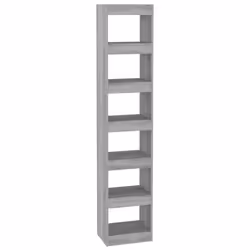 VidaXL 813597, Gris, Chêne, Bois, Bois, 400 mm, 300 mm, 1980 mm