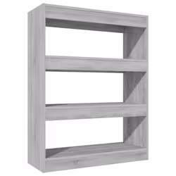 VidaXL 813618, Gris, Chêne, Bois, Bois, 800 mm, 300 mm, 1030 mm
