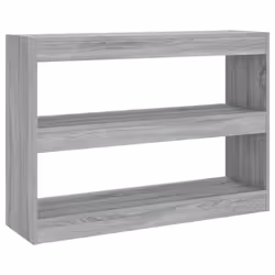 VidaXL 813630, Gris, Chêne, Bois, Bois, 1000 mm, 300 mm, 720 mm