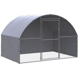 Poulailler d'extérieur 3x2x2 m Acier galvanisé