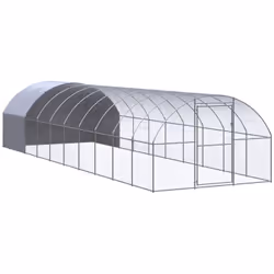Ce poulailler pratique et spacieux est un choix parfait comme enclos d'extérieur pour le confort de vos poules, canards et au ...
