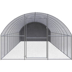 Poulailler d'extérieur 3x12x2 m Acier galvanisé