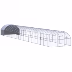 Ce poulailler pratique et spacieux est un choix parfait comme enclos d'extérieur pour le confort de vos poules, canards et au ...
