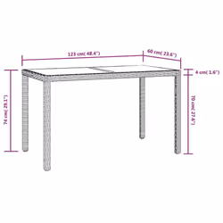 VidaXL 3095490 ensemble de meubles de jardin - Vue supplémentaire 8