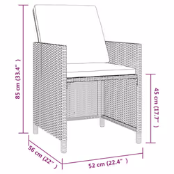 VidaXL 3095504 ensemble de meubles de jardin - Vue supplémentaire 5