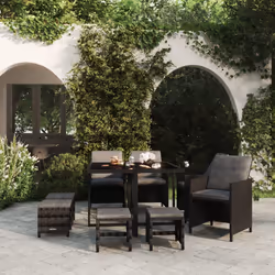 VidaXL 3095508 ensemble de meubles de jardin