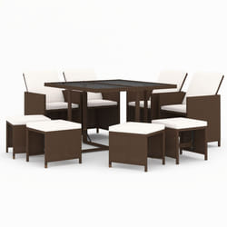 VidaXL 3095514 ensemble de meubles de jardin