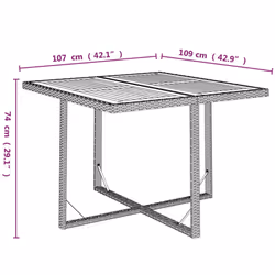 VidaXL 3095520 ensemble de meubles de jardin - Vue supplémentaire 8