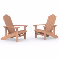 VidaXL 3095694, Terrace, Polyéthylène haute densité (HDPE), Acier, Marron, 50 cm, 47 cm, 52,5 cm