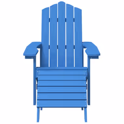 VidaXL 3095699 chaise d'extérieur Terrace Polyéthylène haute densité (HDPE), Acier Couleur aqua, Bleu - Vue supplémentaire 4