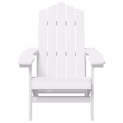 VidaXL 3095700 chaise d'extérieur Terrace Polyéthylène haute densité (HDPE), Acier Blanc - Vue supplémentaire 4