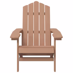VidaXL 3095702 chaise d'extérieur Terrace Polyéthylène haute densité (HDPE), Acier Marron - Vue supplémentaire 4