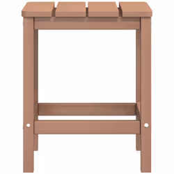 VidaXL 3095710 chaise d'extérieur Terrace Polyéthylène haute densité (HDPE), Acier Marron - Vue supplémentaire 6