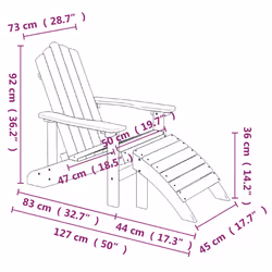 VidaXL 3095711 chaise d'extérieur Terrace Polyéthylène haute densité (HDPE), Acier Couleur aqua, Bleu - Vue supplémentaire 7
