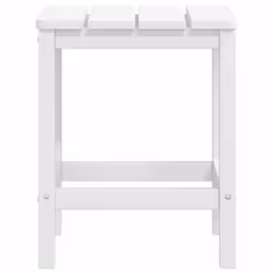 VidaXL 3095712 chaise d'extérieur Terrace Polyéthylène haute densité (HDPE), Acier Blanc - Vue supplémentaire 6