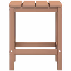 VidaXL 3095714 chaise d'extérieur Terrace Polyéthylène haute densité (HDPE), Acier Marron - Vue supplémentaire 6