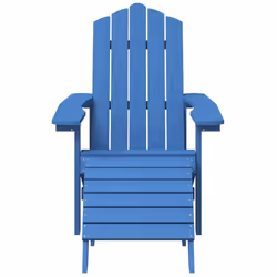 VidaXL 3095715 chaise d'extérieur Terrace Polyéthylène haute densité (HDPE), Acier Couleur aqua, Bleu - Vue supplémentaire 4