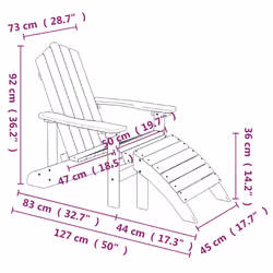 VidaXL 3095715 chaise d'extérieur Terrace Polyéthylène haute densité (HDPE), Acier Couleur aqua, Bleu - Vue supplémentaire 7