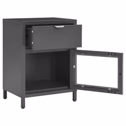 VidaXL 3095204 Table de nuit et table de chevet Anthracite - Vue supplémentaire 7