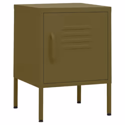 VidaXL 3095205, Olive, Acier, 40 kg, 350 mm, 350 mm, 510 mm
