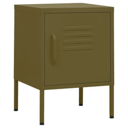 VidaXL 3095205 Table de nuit et table de chevet Olive