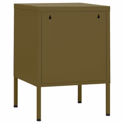 VidaXL 3095205 Table de nuit et table de chevet Olive - Vue supplémentaire 5