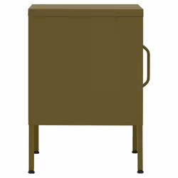 VidaXL 3095205 Table de nuit et table de chevet Olive - Vue supplémentaire 6