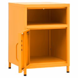 VidaXL 3095216 Table de nuit et table de chevet Jaune - Vue supplémentaire 6