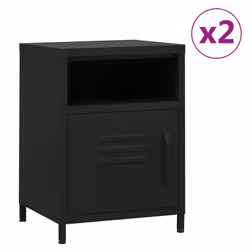 VidaXL 3095221, Noir, Acier, 40 kg, 350 mm, 350 mm, 510 mm
