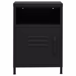 VidaXL 3095221 Table de nuit et table de chevet Noir