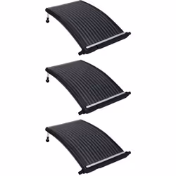 Cet ensemble de panneaux de chauffage solaire de piscine est idéal pour les piscines hors sol. Il chauffe l'eau de la piscine ...