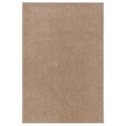 Vidaxl - Tapis à poils courts 160x230 cm Marron