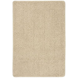 Vidaxl - Tapis shaggy antidérapant Crème 120x170 cm