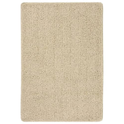 vidaXL Tapis shaggy antidérapant Crème 160x230 cm - TU